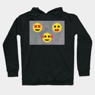 The Three Wise Emojies Hoodie